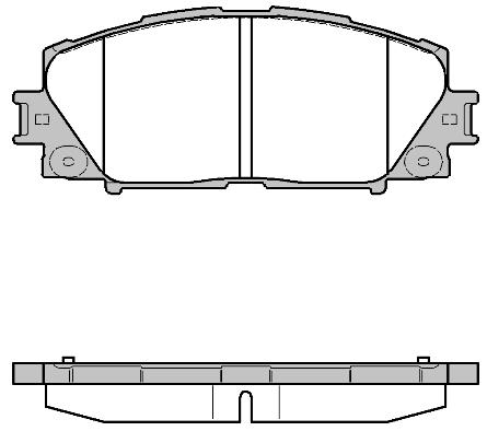 Klocki hamulcowe REMSA 1224.10