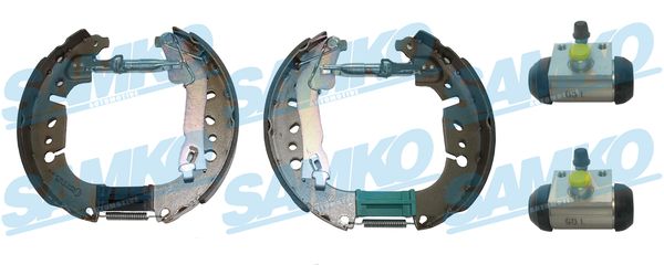 Zestaw szczęk hamulcowych SAMKO KEG843