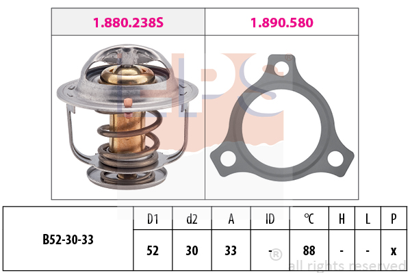Termostat EPS 1.880.238