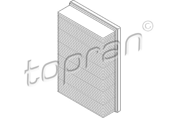 Filtr powietrza TOPRAN 401 037