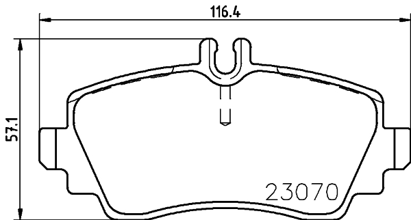 Klocki hamulcowe HELLA 8DB 355 018-281