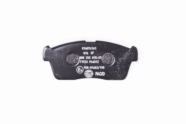 Klocki hamulcowe HELLA PAGID 8DB 355 015-071