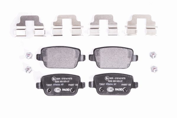 Klocki hamulcowe HELLA 8DB 355 025-371
