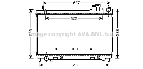 Chłodnica AVA QUALITY COOLING DN2304