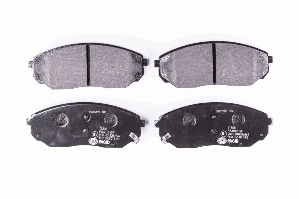 Klocki hamulcowe HELLA 8DB 355 011-931