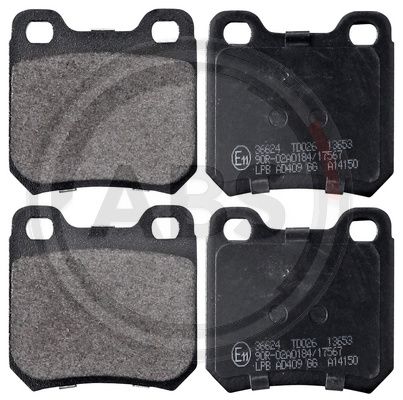 Klocki hamulcowe A.B.S. 36624