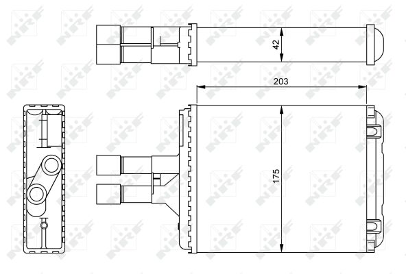 Nagrzewnica NRF 54242