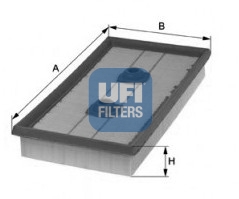 Filtr powietrza UFI 30.209.00