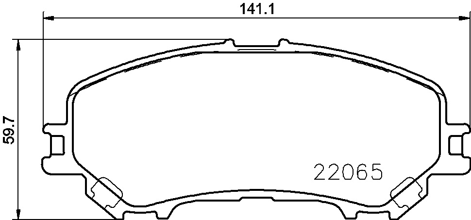 Klocki hamulcowe BREMBO P 56 100