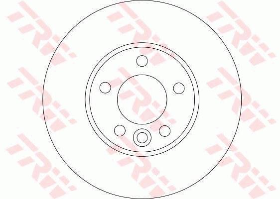 Tarcza hamulcowa TRW DF4308S