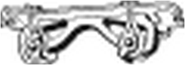 Wieszak ukladu wydechowego BOSAL 255-417