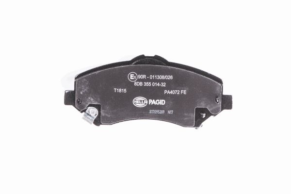 Klocki hamulcowe HELLA 8DB 355 014-321