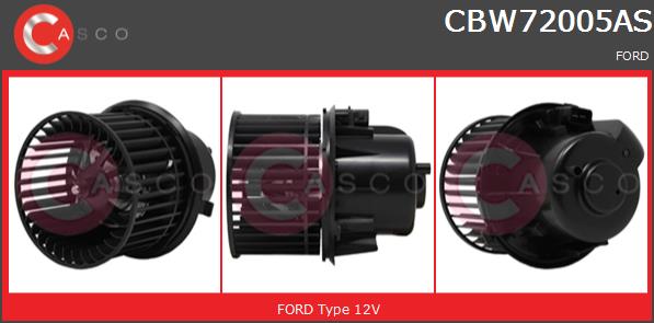 Wentylator wnętrza CASCO CBW72005AS