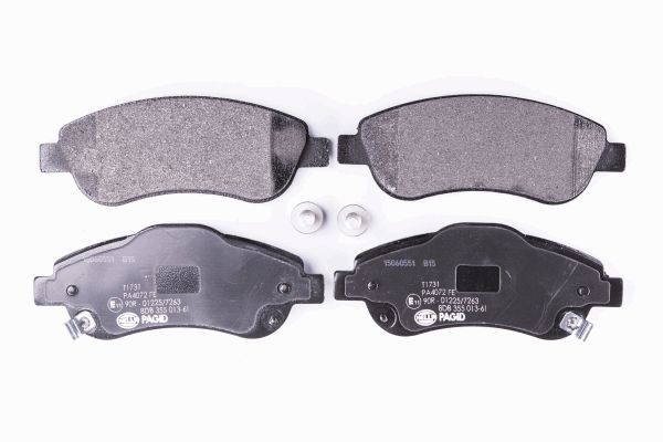 Klocki hamulcowe HELLA 8DB 355 013-611