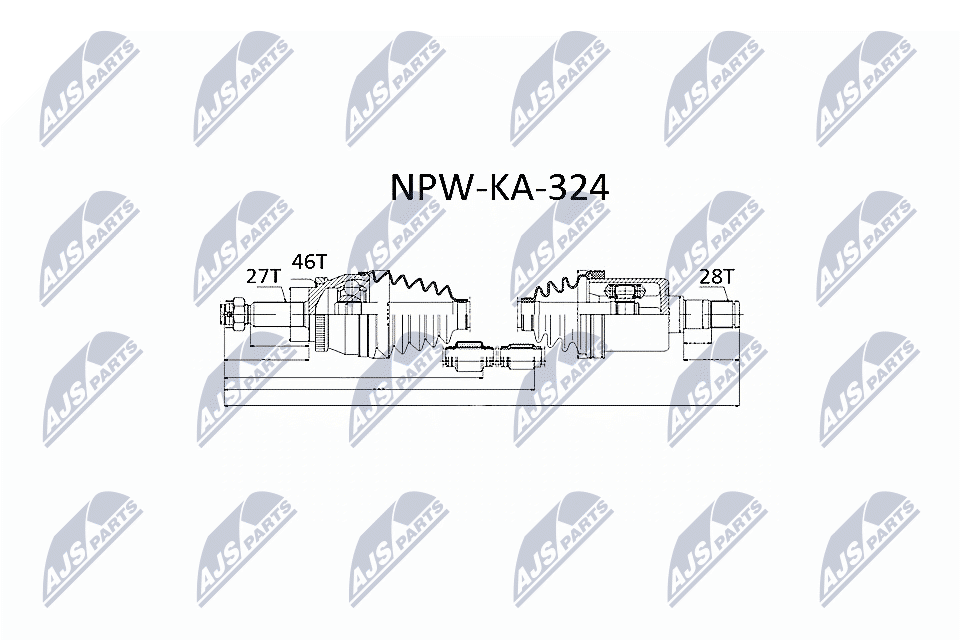 Układ uruchamiania sprzęgła NTY EAG-FR-000