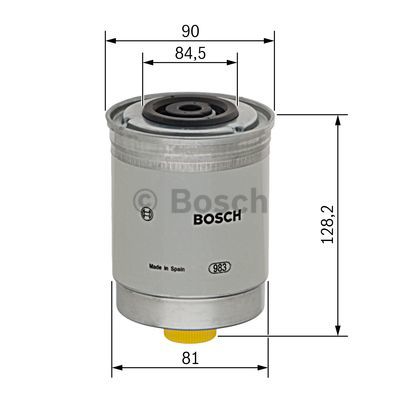 Filtr paliwa BOSCH 1 457 434 400