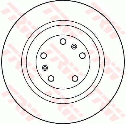 Tarcza hamulcowa TRW DF4902S