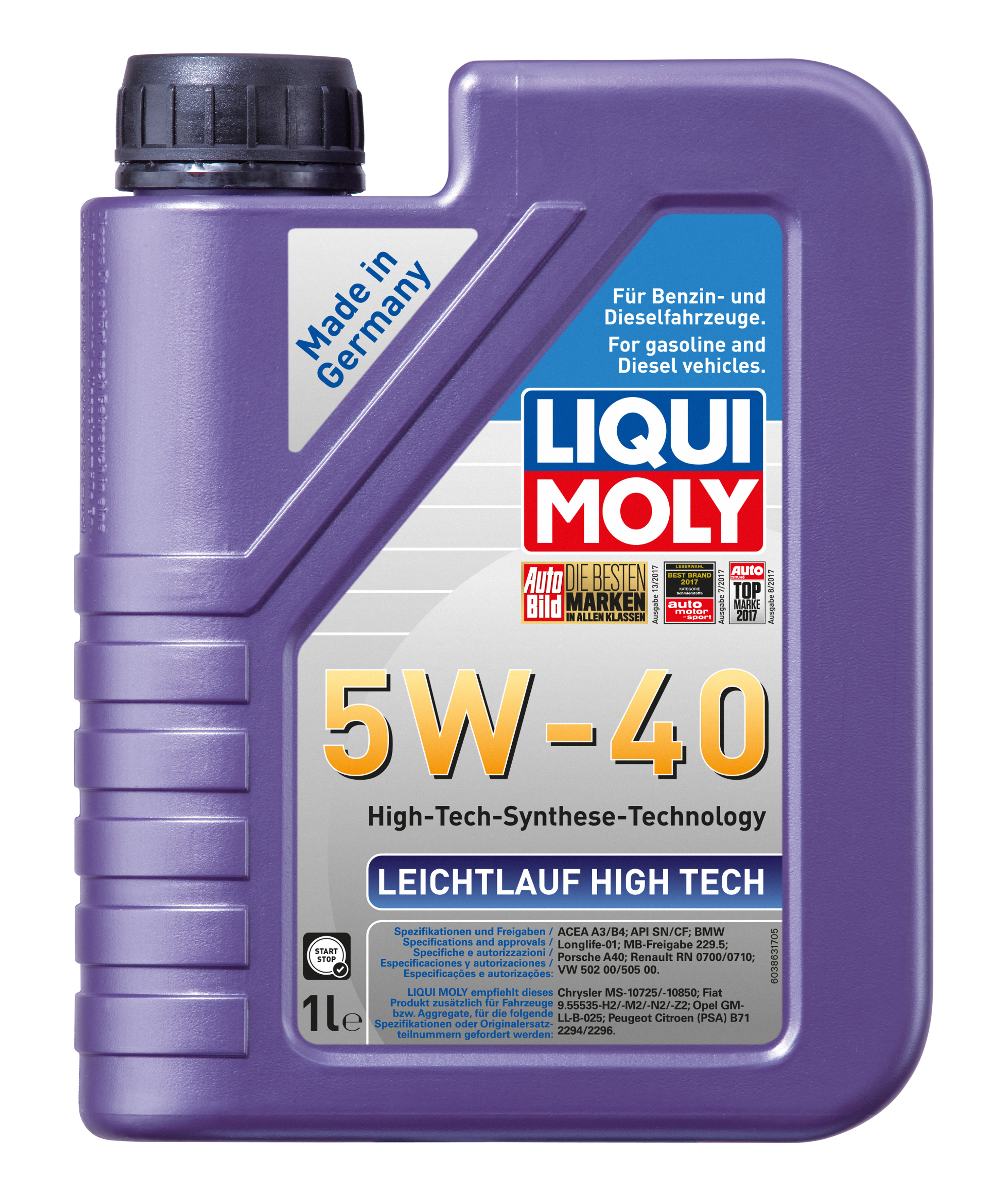 Leichtlauf High Tech 5W-40 1L LIQUI MOLY 2327