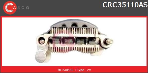 Mostek prostowniczy alternatora CASCO CRC35110AS