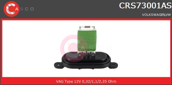 Opornik wentylatora CASCO CRS73001AS