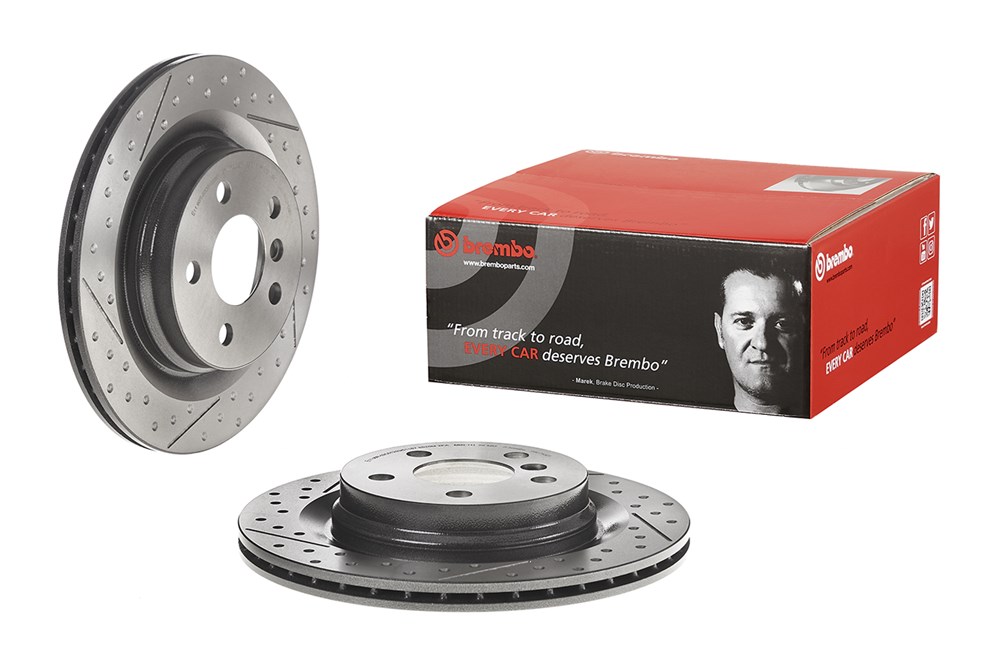 Tarcza hamulcowa BREMBO 09.C743.21
