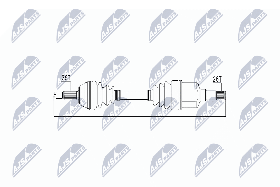 Filtr sadzy / filtr cząstek stałych, układ wydechowy NTY DPF-PE-007