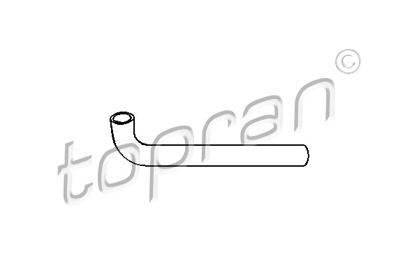 Przewód układu chłodzenia TOPRAN 101 091