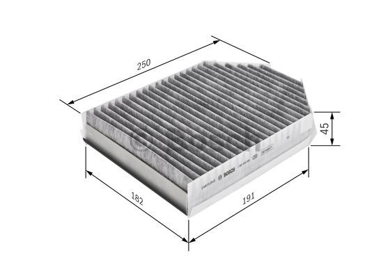 Filtr kabinowy BOSCH 1 987 435 509