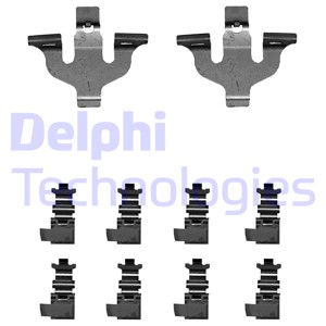 Zestaw akcesoriów montażowych  klocków hamulcowych DELPHI LX0714