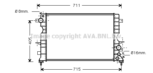 Chłodnica AVA QUALITY COOLING AU2165