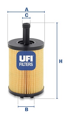 Filtr oleju UFI 25.023.00