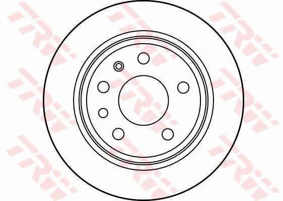 Tarcza hamulcowa TRW DF2688