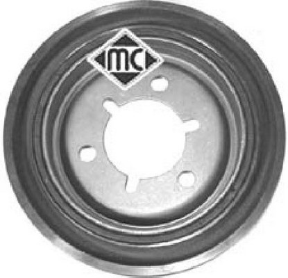 Koło pasowe wału korbowego METALCAUCHO 04569