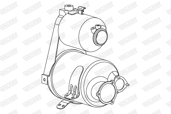 Filtr cząstek stałych WALKER 73385