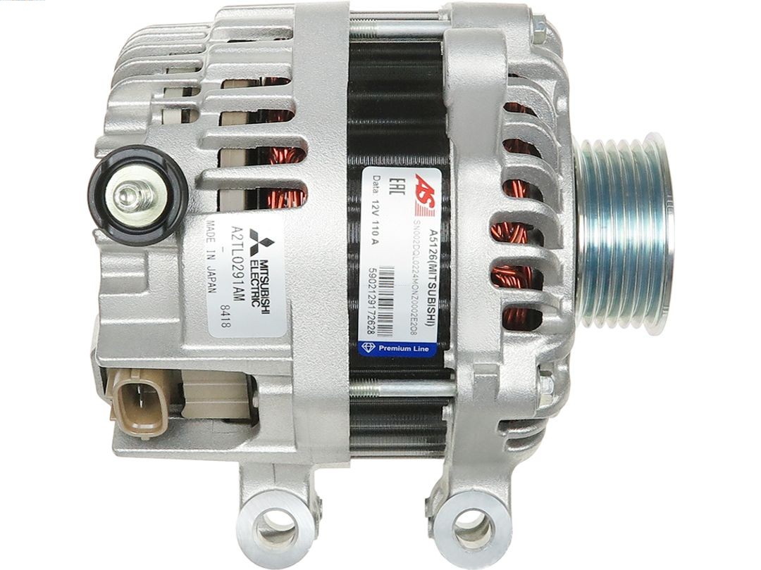 Alternator AS-PL A5126(MITSUBISHI)