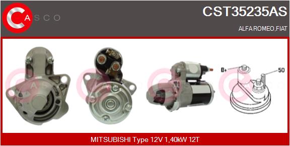 Rozrusznik CASCO CST35235AS