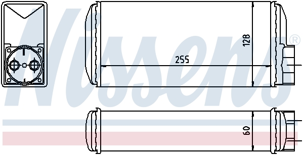 Nagrzewnica NISSENS 73650