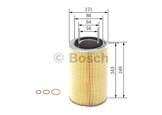 Filtr oleju BOSCH 1 457 429 740