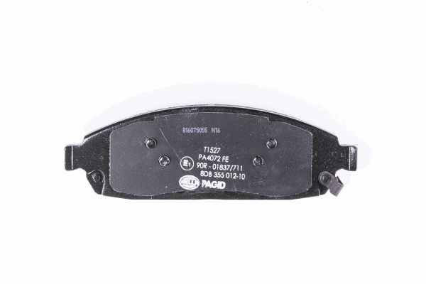 Klocki hamulcowe HELLA 8DB 355 012-101