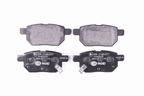 Klocki hamulcowe HELLA 8DB 355 014-991