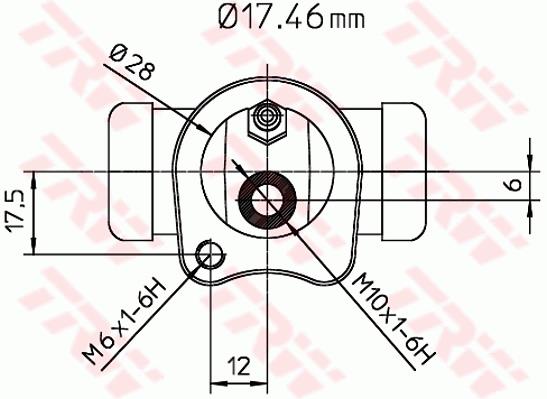 Cylinderek TRW BWC115