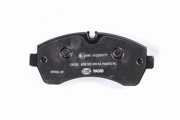 Klocki hamulcowe HELLA 8DB 355 005-531
