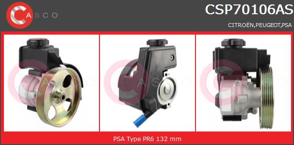 Pompa wspomagania CASCO CSP70106AS