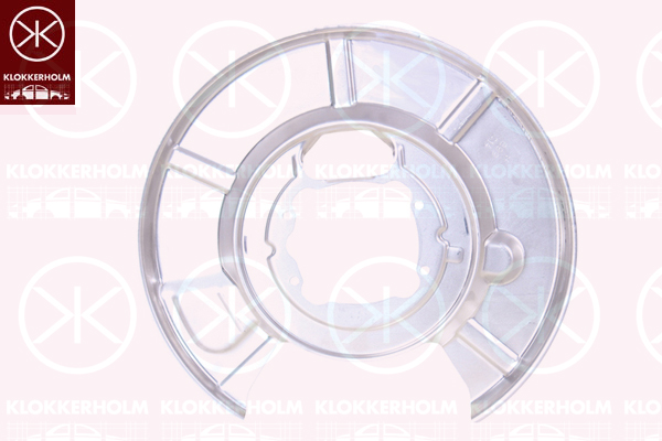 Panel rozbryzgiwujący, tarcza hamulcowa KLOKKERHOLM 0066875