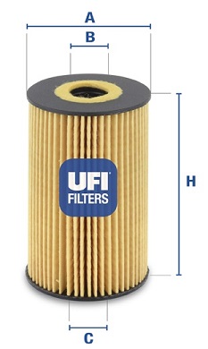 Filtr oleju UFI 25.106.00