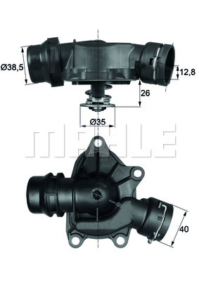 Termostat MAHLE TI 26 88