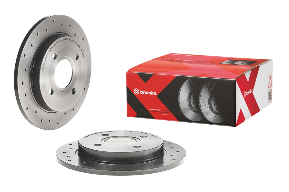 Tarcza hamulcowa BREMBO 08.4931.2X