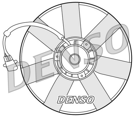 Wentylator DENSO DER32002