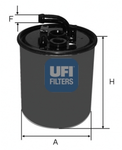 Filtr paliwa UFI 24.416.00