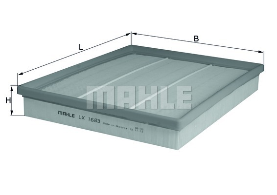 Filtr powietrza MAHLE LX 1683